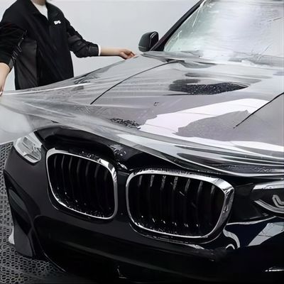 Un buon prezzo. 7.5mil TPU PPF pellicola protettiva per verniciature per auto 1.52*15M Anti giallaggio autoadesivo trasparente in linea