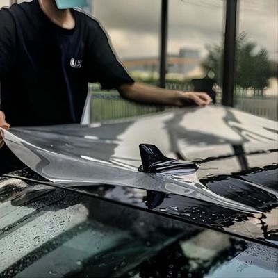 Un buon prezzo. Anti giallo facile da installare TPU PPF pellicola protettiva per verniciature per auto 42N resistenza alla rottura 150μM in linea