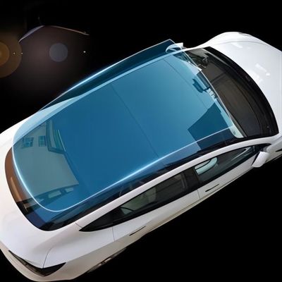 Un buon prezzo. Poliestere controllo solare vetrina auto film autoadesivo protezione UV 99% in linea